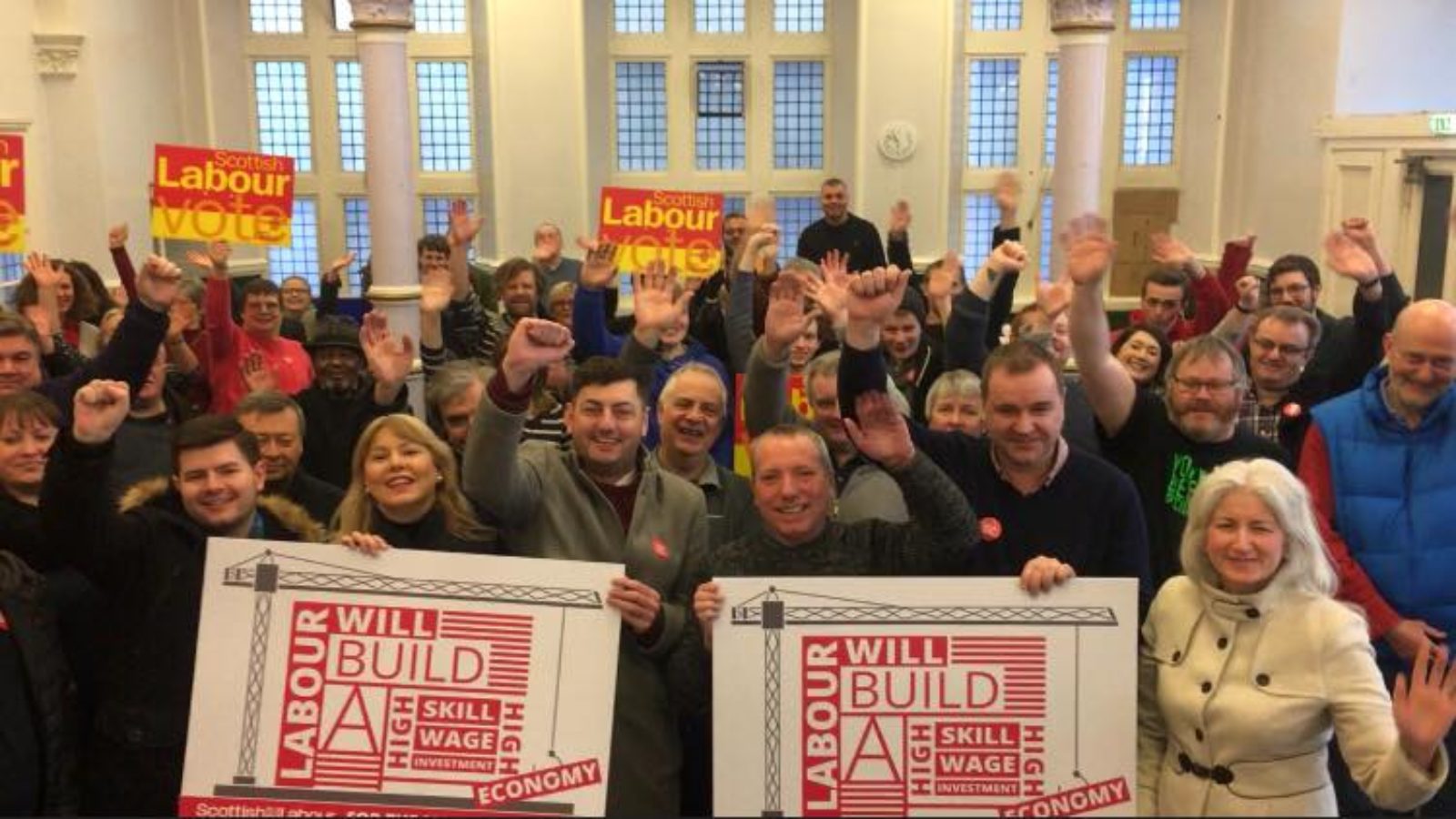 Edinburgh Northern and Leith - National Campaign Day - McDonald Road Library 20 January 2018