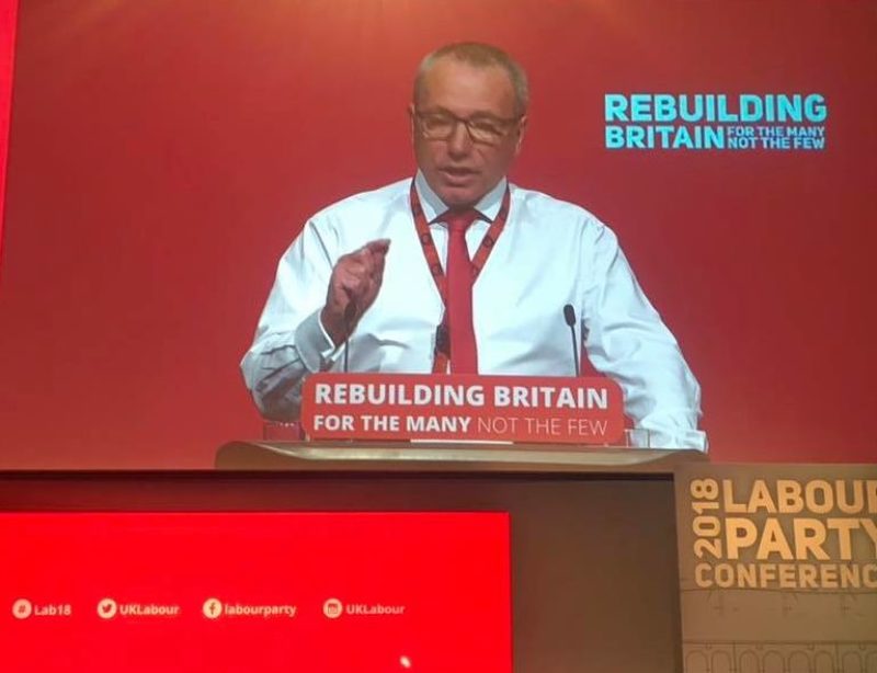 Gordon speaks at Conference - 24 September 2018