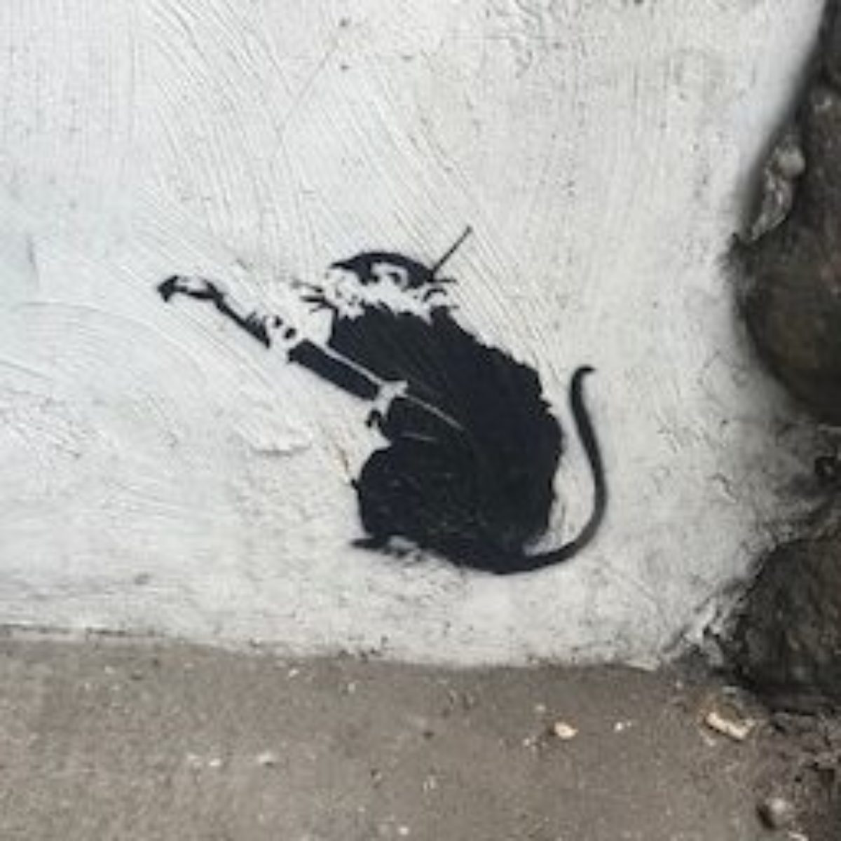 Banksy on Bernard Street? © 2019 Gordon Munro