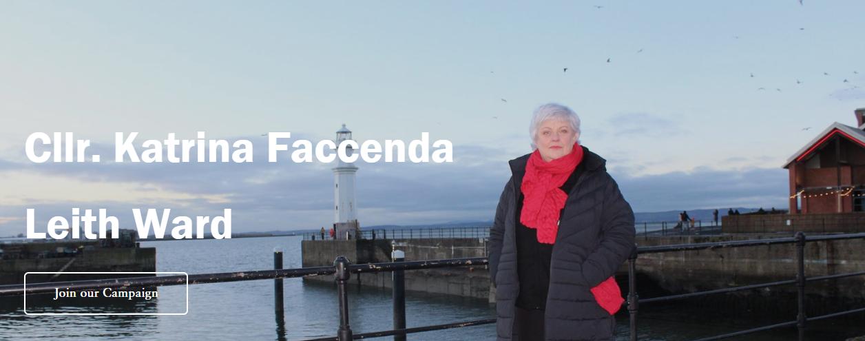 Councillor Katrina Faccenda at Newhaven Harbour