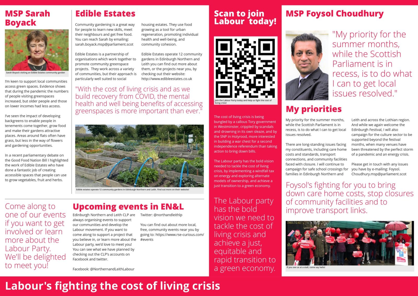 Edinburgh Northern and Leith Newsletter - August 2022 - Page 2